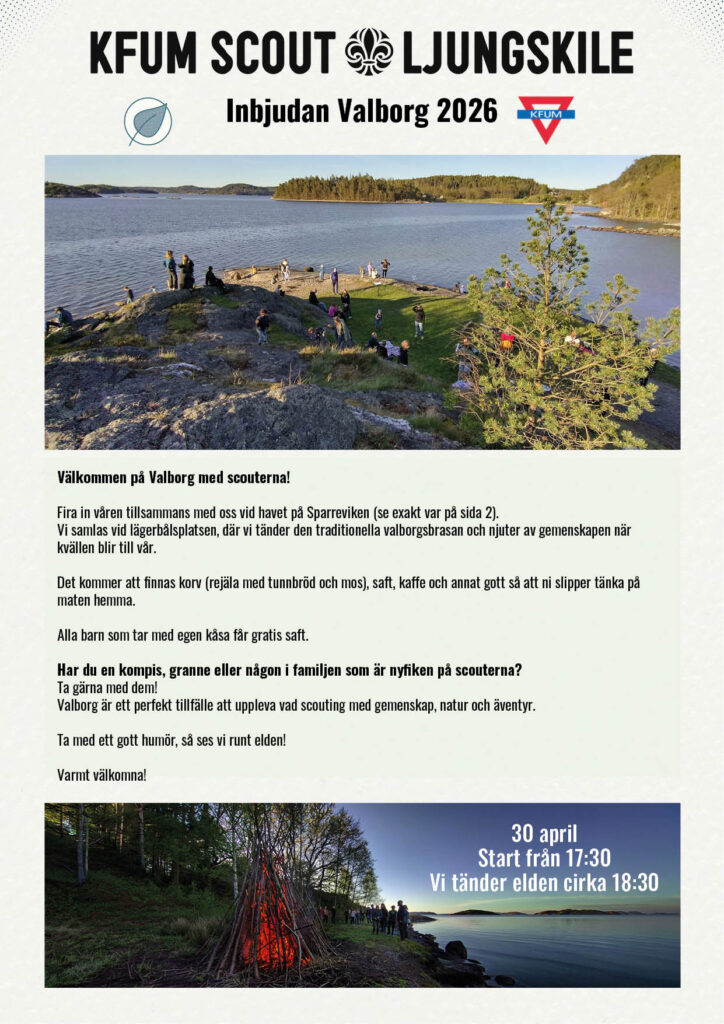 Inbjudan valborg 2026
